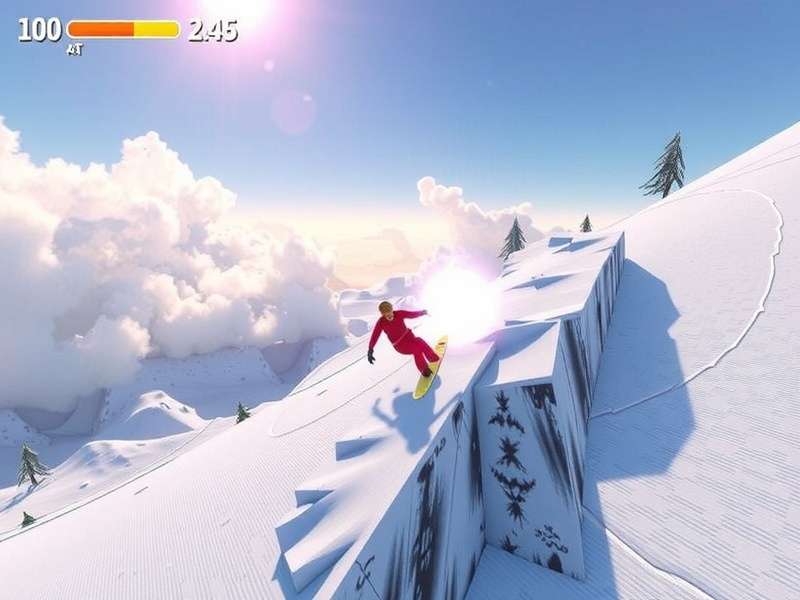 Summit Surfer Gameplay Screenshot